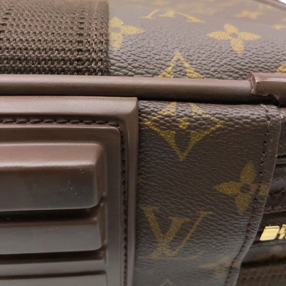 301754O Louis Vuitton Travel Bag Suitcase Satellite 70 Brown Monogram - Picture 5 of 16
